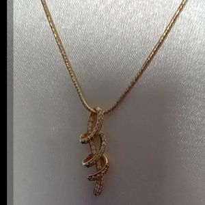 LeVain Diamond 14k yellow gold Neckless